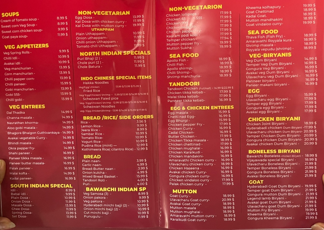 Bawarchi Biryani Corner Menu - Image 2