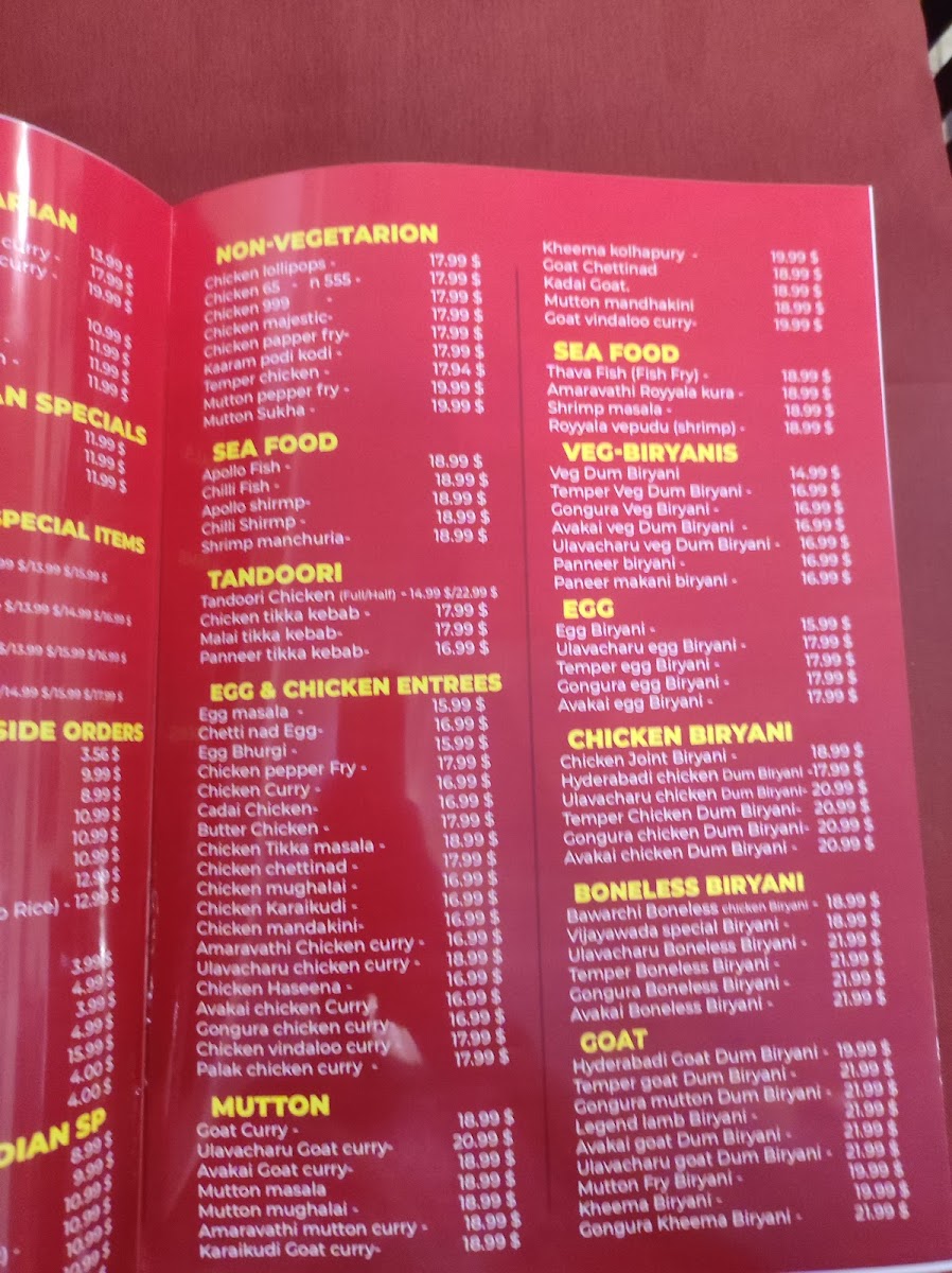 Bawarchi Biryani Corner Menu - Image 6